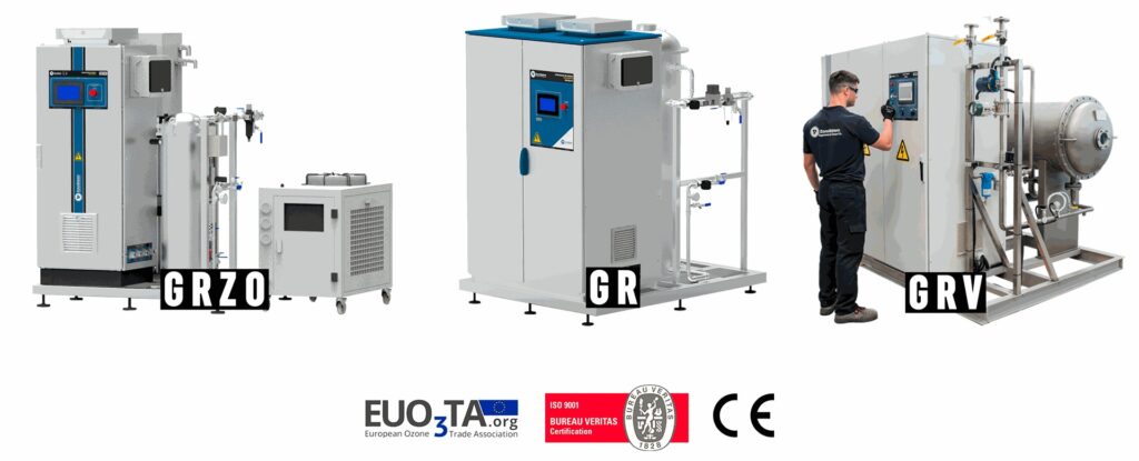 Industrial ozone generator for air and water, wastewater treatment.