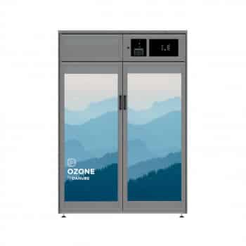 cabine armoire à ozone pour la désinfection des vêtements de travail en particulier