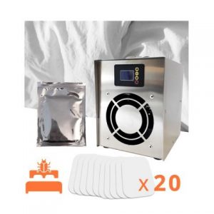 pack générateur d'ozone pour l'élimination des punaises de lit et des acariens