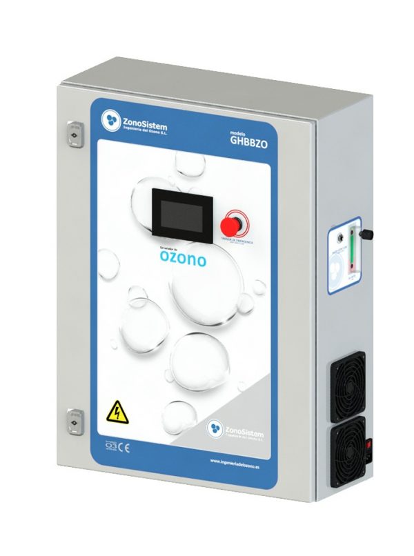 Générateur ozone destiné à un montage en ligne pour les blanchisseries et activités à forte consommation d'eau