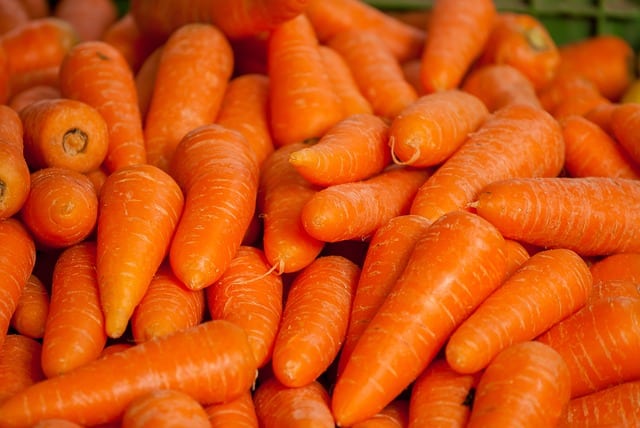 Traitement des carottes à l'ozone pour le séchage