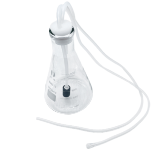 Bouteille en verre pour ozonation de liquide 1000 ml