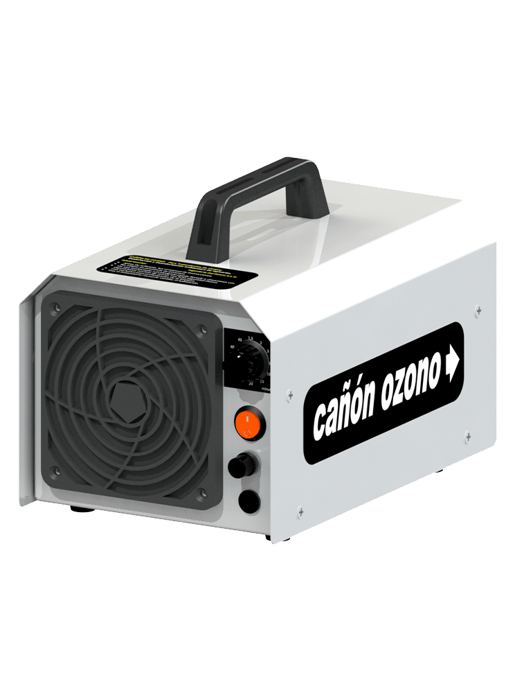 Canon à ozone avec contrôle électronique des temps de traitement. Production d'ozone de 8 gO3/h