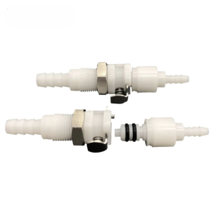 Les raccords et les connecteurs à utiliser pour l'utilisation de l'ozone sous forme gazeuse ou pour l'eau ozonée. Pour la circulation des fluides et du gaz O3.