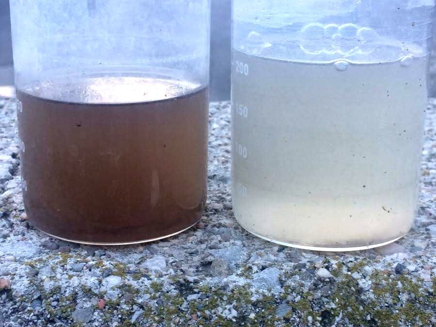 floculation et ozonation
