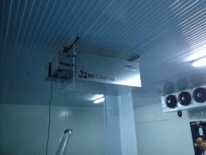Installation d'un système d'élimination de l'éthylène BIO TURBO