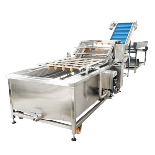 Ligne lavage à l'ozone de fruits et légumes