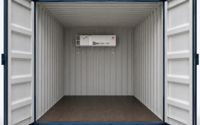 Container avec traitement d’air à l&rsquo;ozone intégré