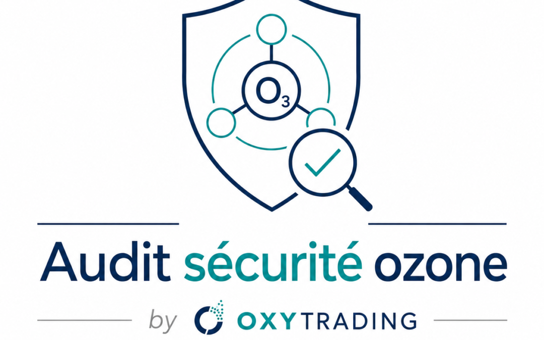 Audit sécurité ozone sur installation industrielle avec générateur, détecteur et destructeur d’ozone