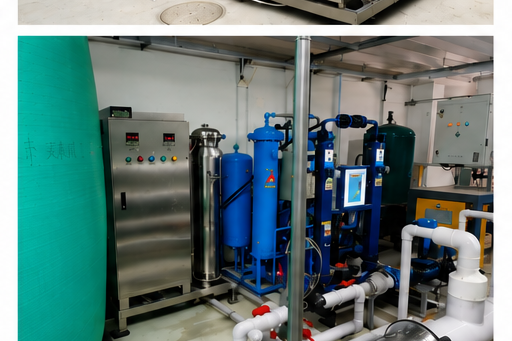 ozonation effluents miniers et traitement eaux minières en container pour installation locale
