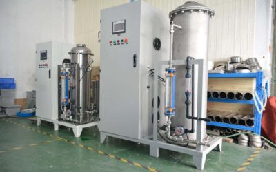 Oxydation avancée O₃/H₂O₂ en aquaculture
