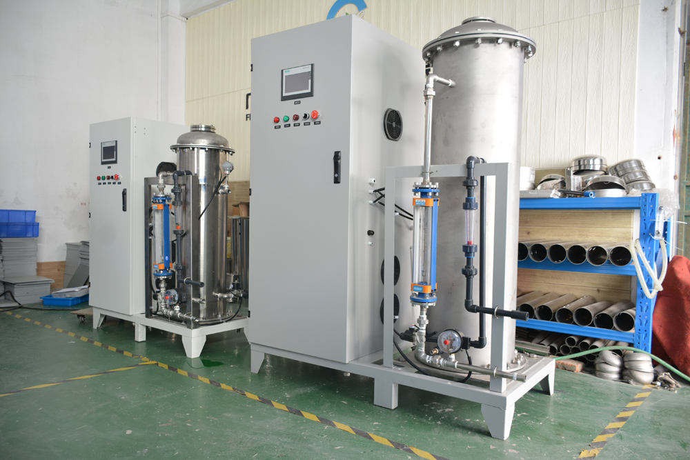 Oxydation avancée O₃/H₂O₂ en aquaculture