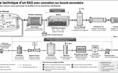 Ozone et biofiltre en RAS : protéger les bactéries nitrifiantes